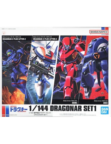 1/144 - DRAGONAR -  Set 1 - Model Kit