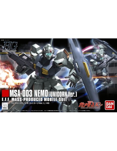 GUNDAM - 1/144 -  HIGH GRADE -  NEMO ( Unicorn Vers. ) - Model Kit