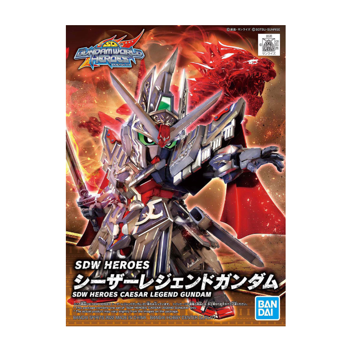 GUNDAM - Model Kit - SDW Heroes Caesar Legend