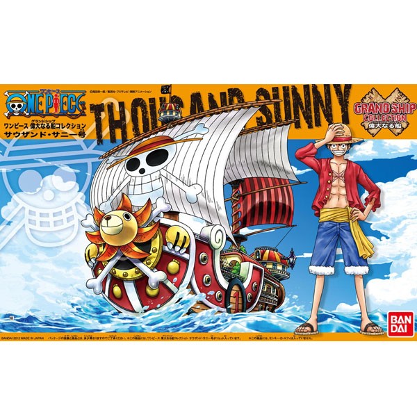 ONE PIECE GRAND SHIP COLLECTION - THOUSAND SUNNY - MAQUETTE