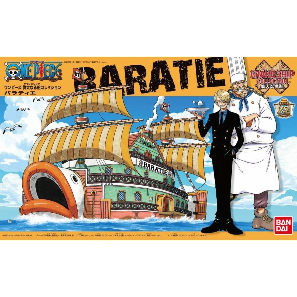 ONE PIECE - BATEAU BARATIE - MAQUETTE