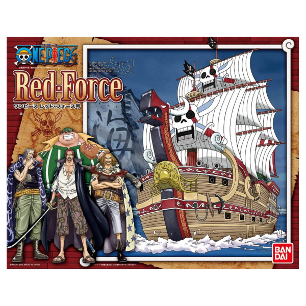 ONE PIECE GRAND SHIP COLLECTION - Red Force - MAQUETTE BATEAU - 30 CM