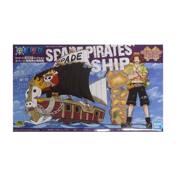 ONE PIECE GRAND SHIP COLLECTION - Spade Pirates - MAQUETTE BATEAU