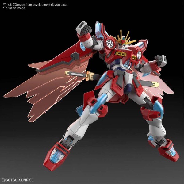 Gundam Build Metaverse - Gundam Shin Burning HG - GUNPLA