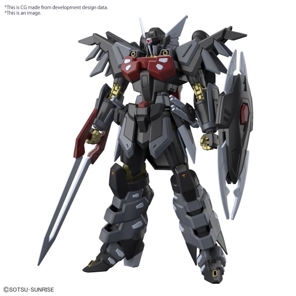 HG Black Knight Squad Shi-ve . A - MOBILE SUIT GUNDAM SEED FREEDO - GUNPLA