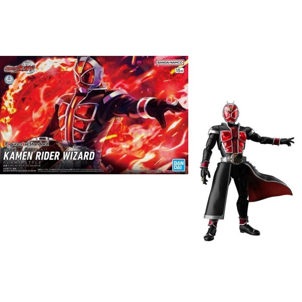 KAMEN RIDER WIZARD - KAMEN RIDER WIZARD FLAME STYLE - FIGURE RISE